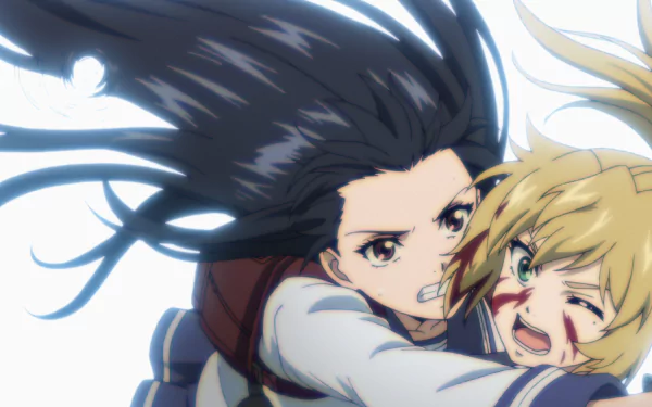 Anime High-Rise Invasion HD Desktop Wallpaper | Background Image