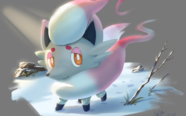 Video Game Pokémon Legends: Arceus Pokémon Zorua HD Wallpaper | Background Image