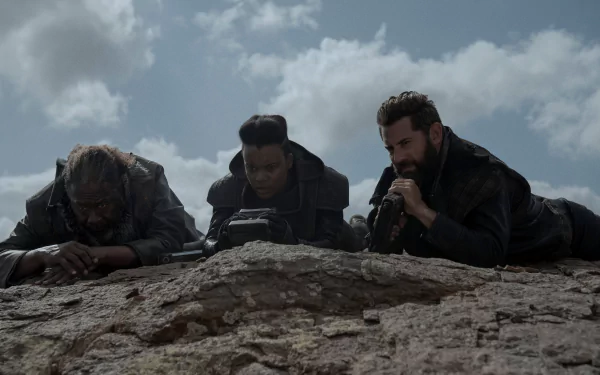 Clarke Peters Daniel MacPherson Leah Harvey TV Show Foundation HD Desktop Wallpaper | Background Image