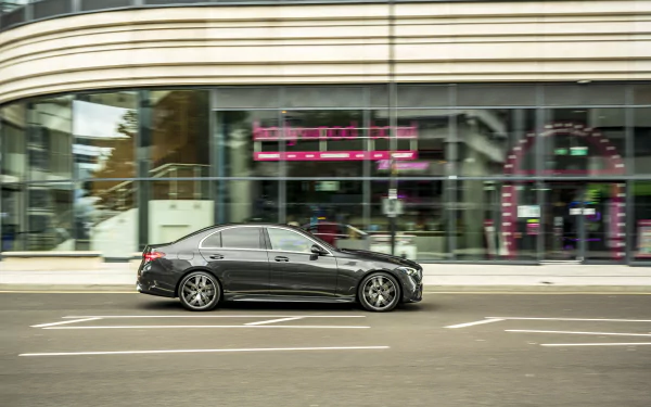 Mercedes-Benz C300d AMG Line vehicle Mercedes-Benz C-Class HD Desktop Wallpaper | Background Image