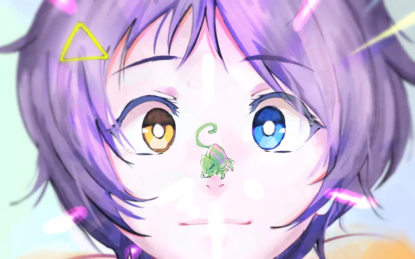 heterochromia Ai Ohto Anime Wonder Egg Priority HD Desktop Wallpaper | Background Image