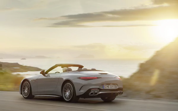 Mercedes-AMG SL 55 4MATIC vehicle Mercedes-AMG SL HD Desktop Wallpaper | Background Image