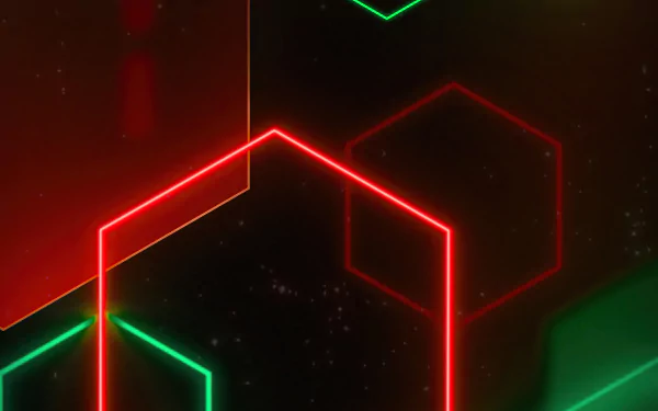 artistic hexagon HD Desktop Wallpaper | Background Image