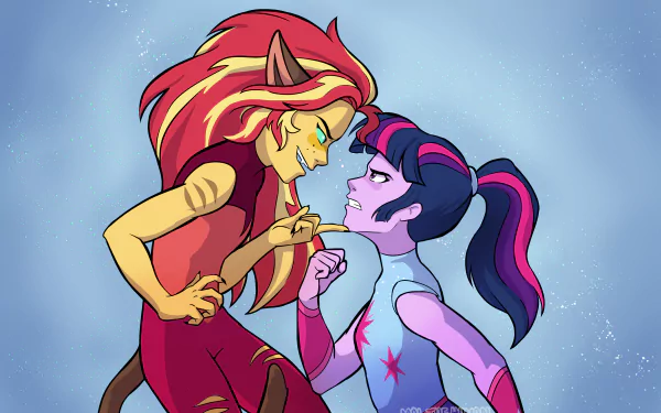 Sunset Shimmer Sci-Twi (My Little Pony) TV Show My Little Pony: Equestria Girls HD Desktop Wallpaper | Background Image