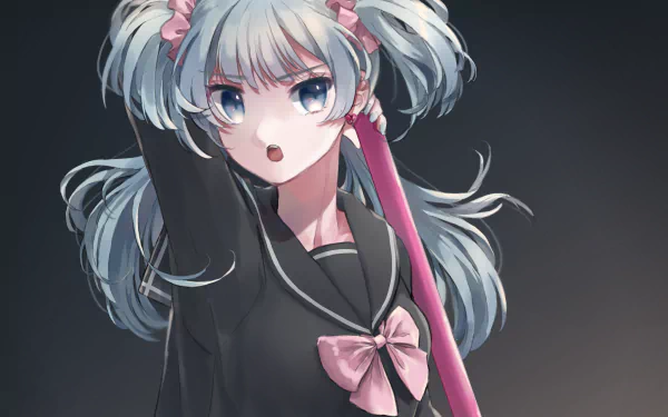 school uniform Rena Minami Anime Puella Magi Madoka Magica HD Desktop Wallpaper | Background Image