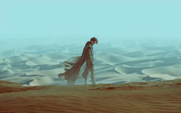 Timothée Chalamet movie Dune (2021) HD Desktop Wallpaper | Background Image