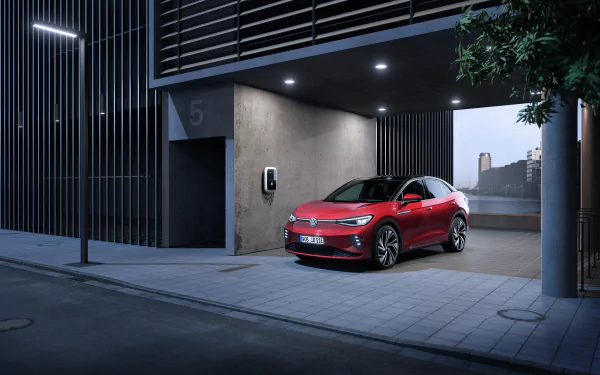 SUV Volkswagen ID.5 GTX vehicle Volkswagen ID.5 HD Desktop Wallpaper | Background Image