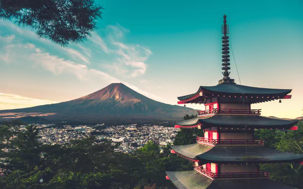 nature Mount Fuji HD Desktop Wallpaper | Background Image