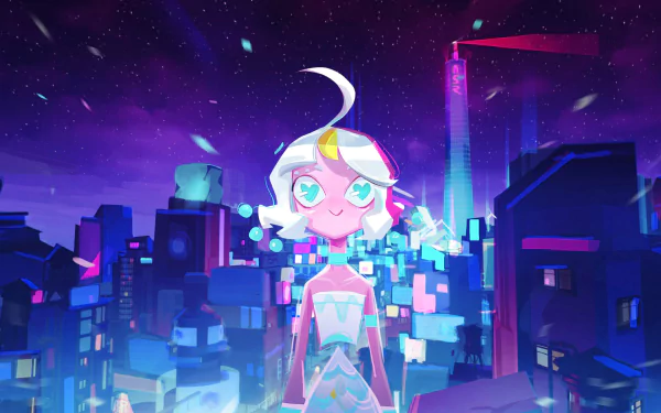 video game No Straight Roads HD Desktop Wallpaper | Background Image