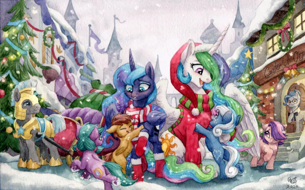 Princess Luna Princess Celestia TV Show My Little Pony: Friendship Is Magic HD Desktop Wallpaper | Background Image