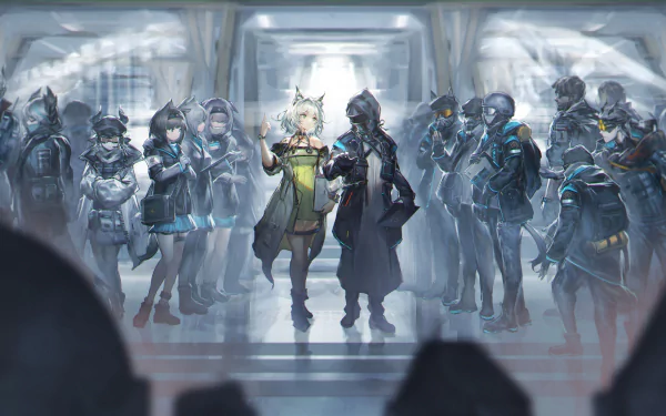 Kal'tsit (Arknights) Scout (Arknights) Medic (Arknights) Doctor (Arknights) video game Arknights HD Desktop Wallpaper | Background Image