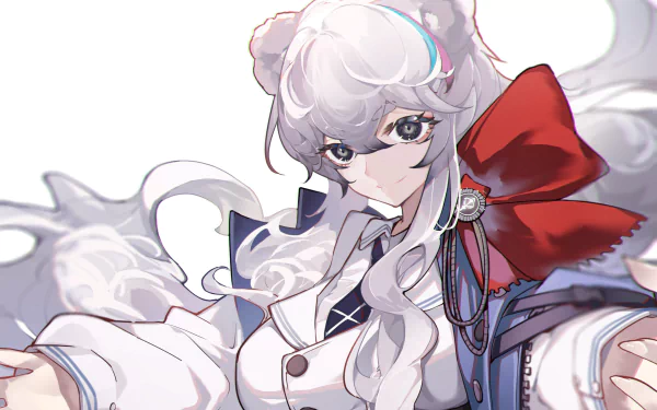white hair Rosa (Arknights) video game Arknights HD Desktop Wallpaper | Background Image