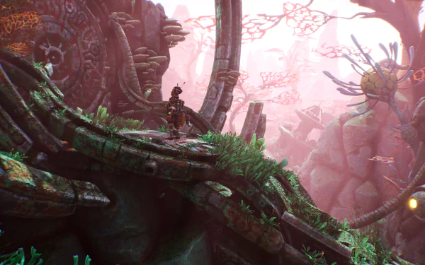 video game The Gunk HD Desktop Wallpaper | Background Image