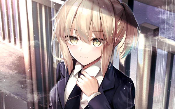 Sakura Saber Anime Fate/KOHA-ACE HD Desktop Wallpaper | Background Image