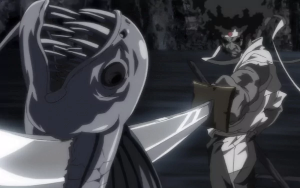 Anime Afro Samurai HD Desktop Wallpaper | Background Image