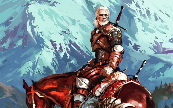 Geralt of Rivia video game The Witcher 3: Wild Hunt HD Desktop Wallpaper | Background Image