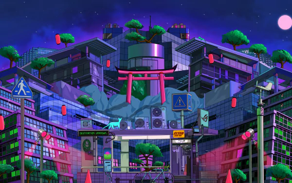 torii technology Asus ROG HD Desktop Wallpaper | Background Image