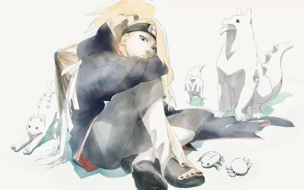 Deidara (Naruto) Anime Naruto HD Desktop Wallpaper | Background Image