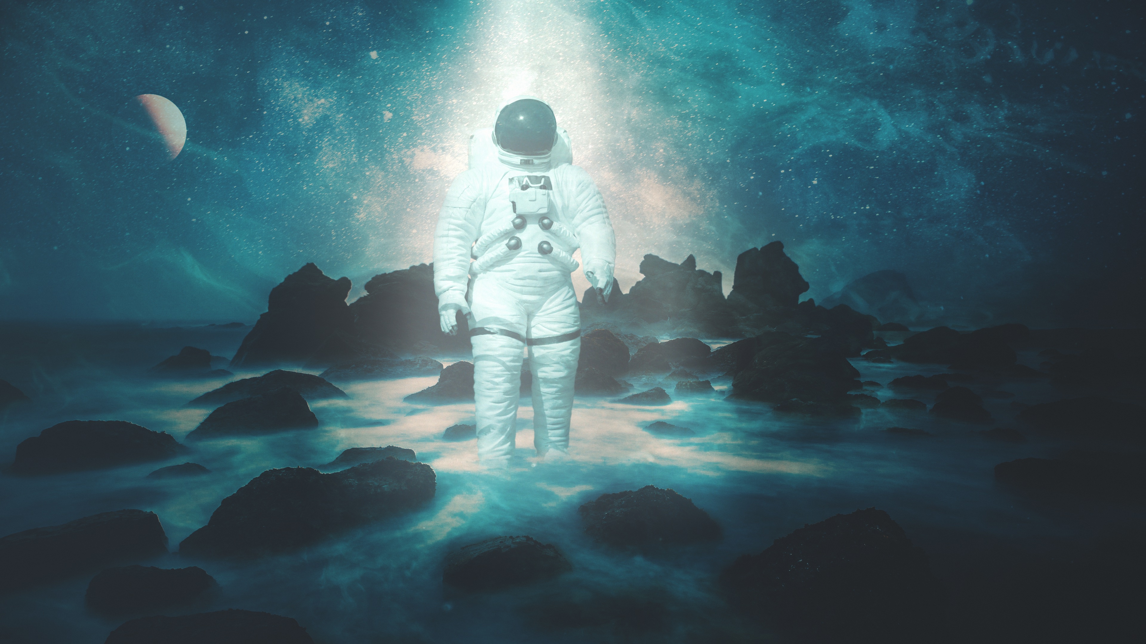 Download Sci Fi Astronaut 4k Ultra HD Wallpaper