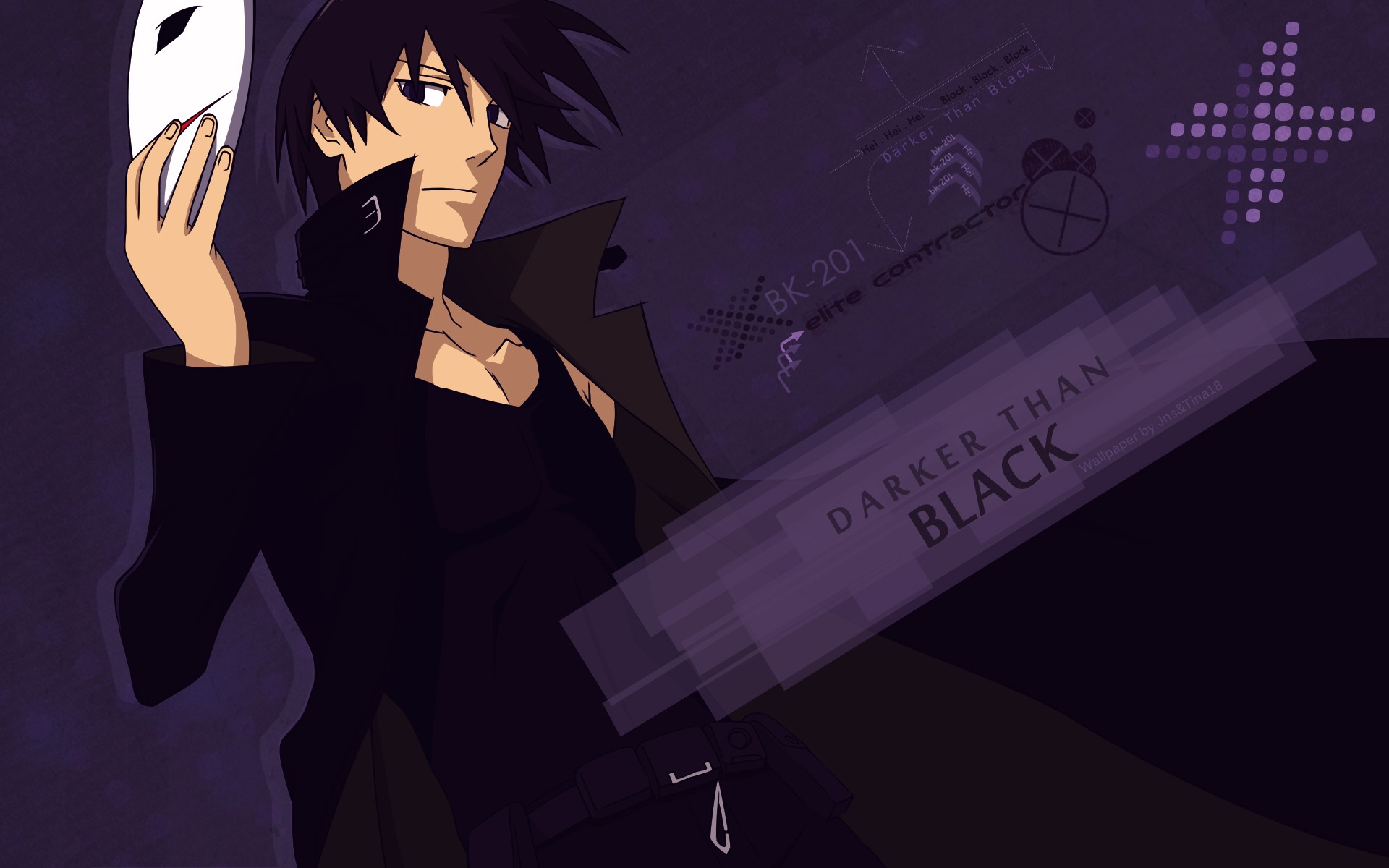 Anime Darker Than Black HD Wallpaper by Kohaku-Art