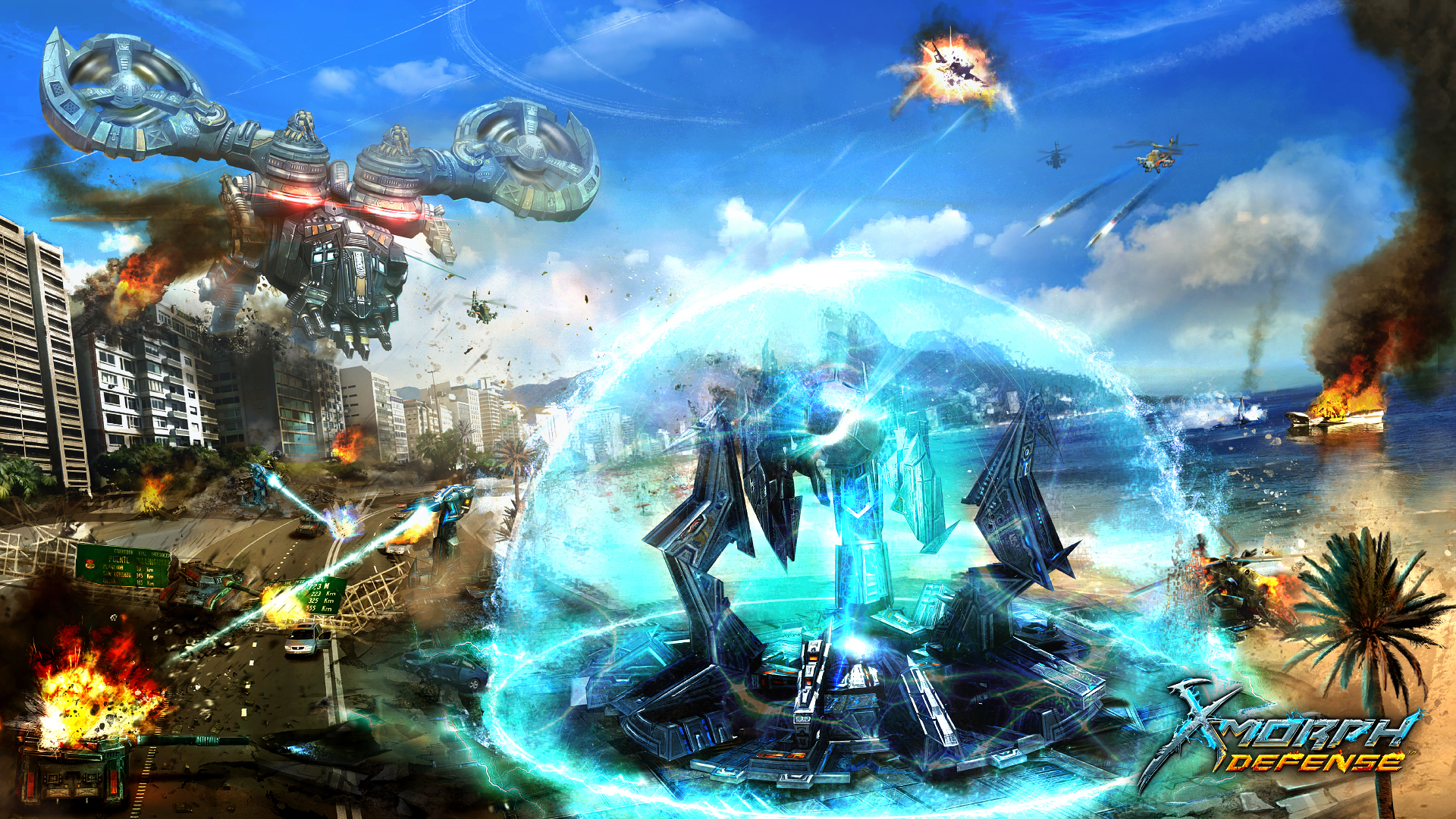 Video Game X-Morph: Defense Complete Edition HD Wallpaper | Background Image