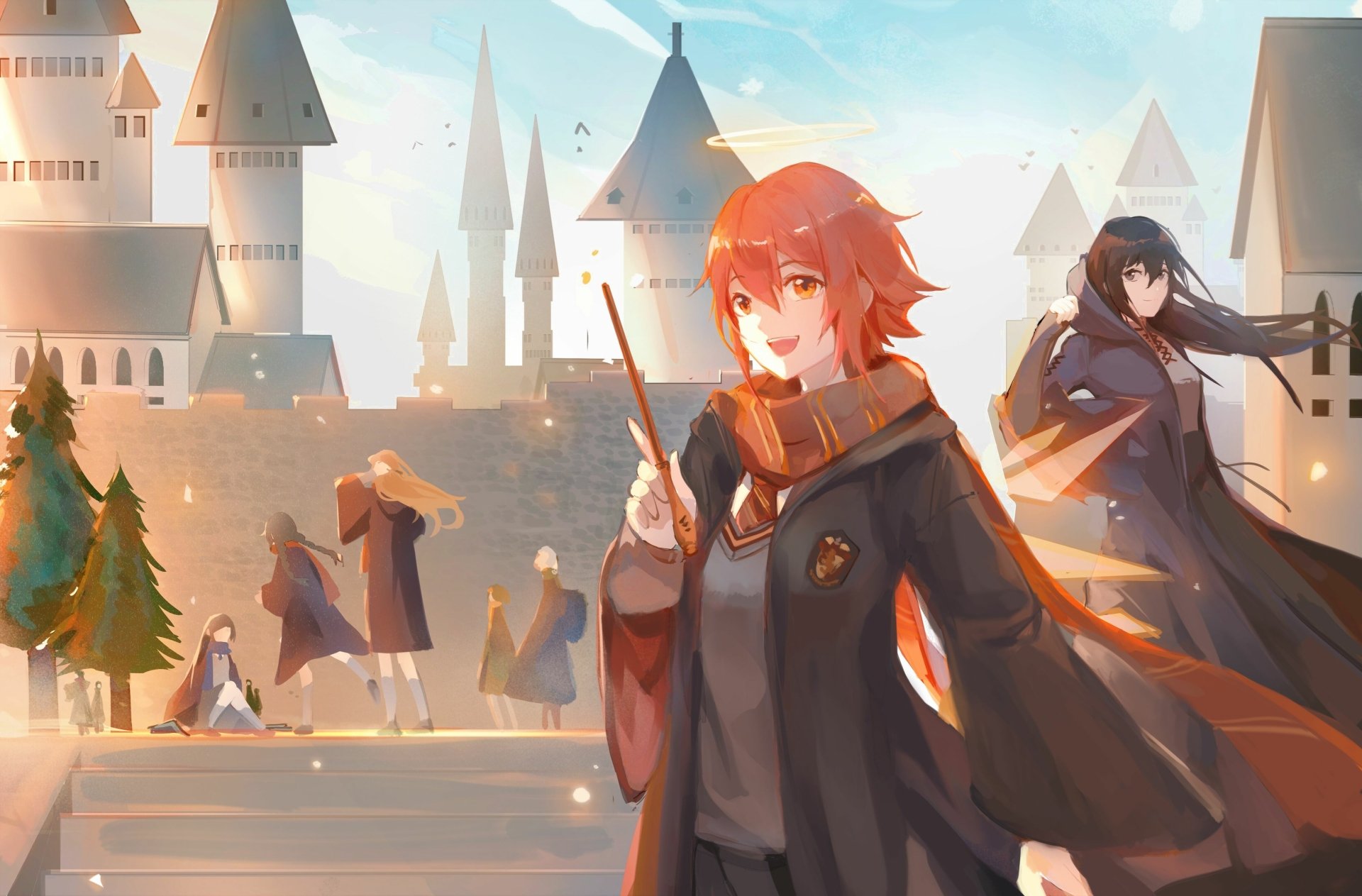 Download Exusiai (Arknights) Doctor (Arknights) Video Game Arknights 4k Ultra HD Wallpaper