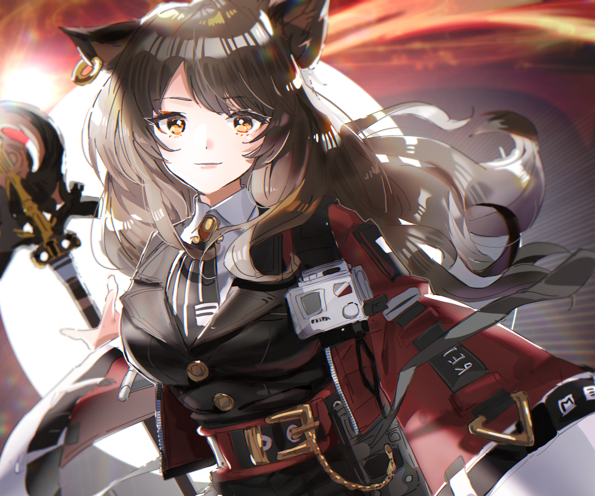 Download Skyfire (Arknights) Video Game Arknights HD Wallpaper