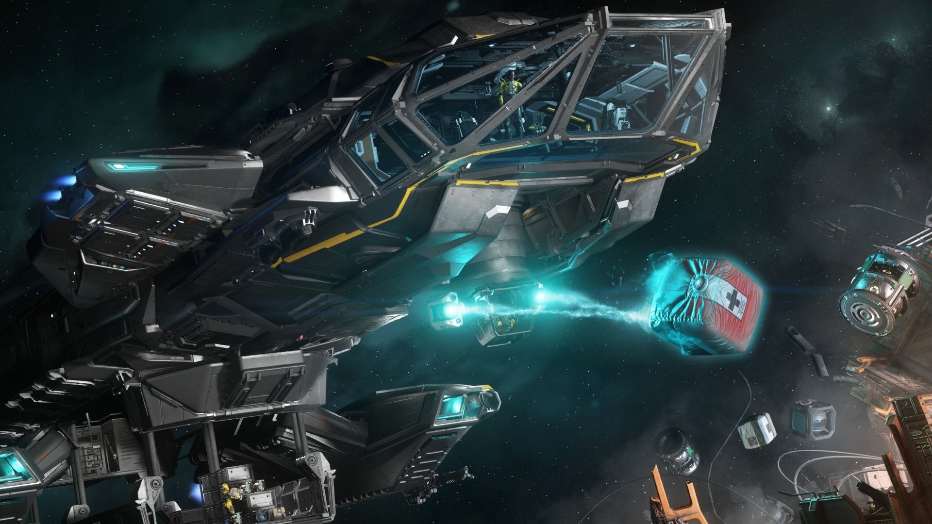 Download Spaceship Video Game Star Citizen HD Wallpaper