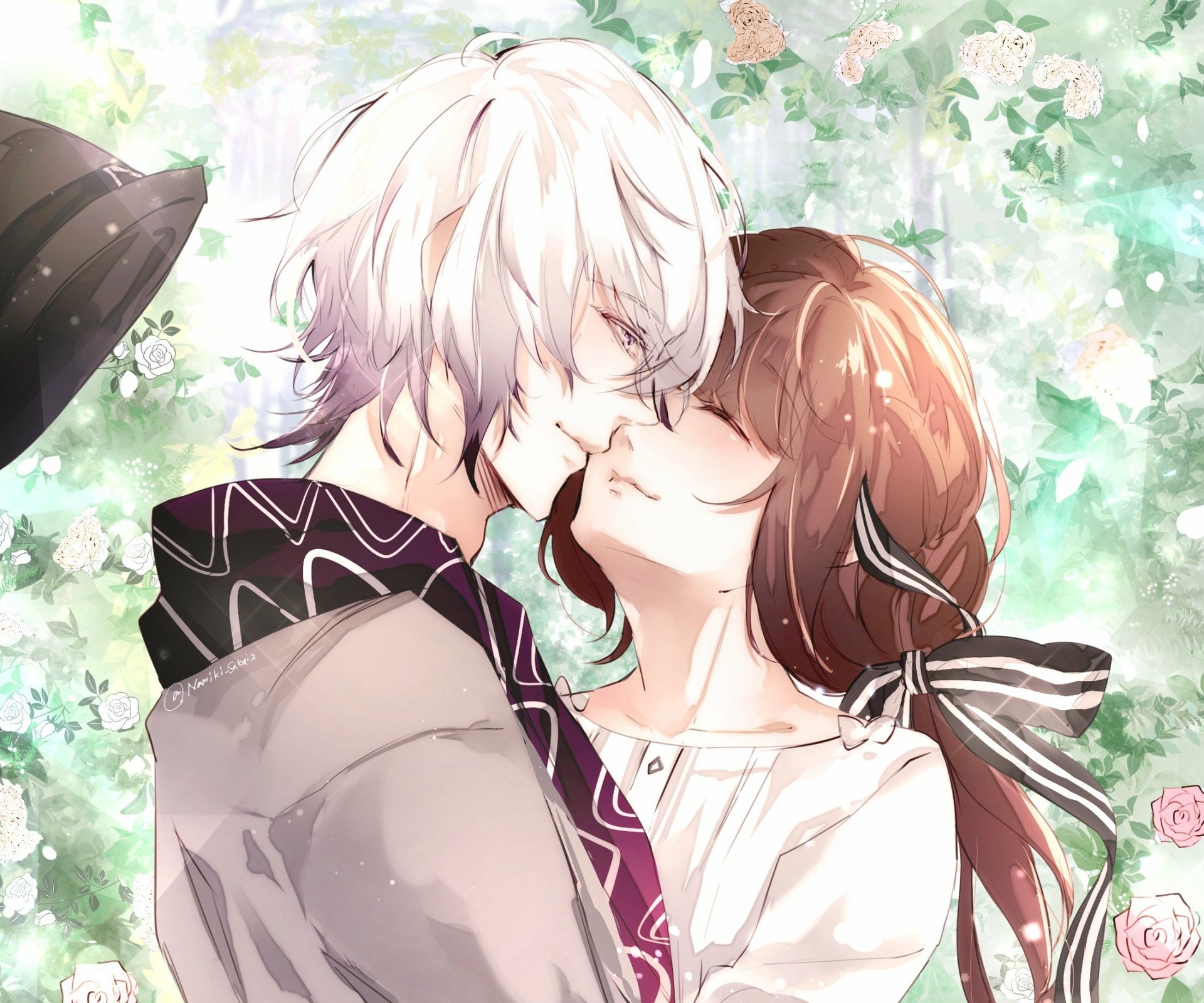 Download Okazaki Kei Hoshino Ichika Video Game Collar X Malice HD Wallpaper