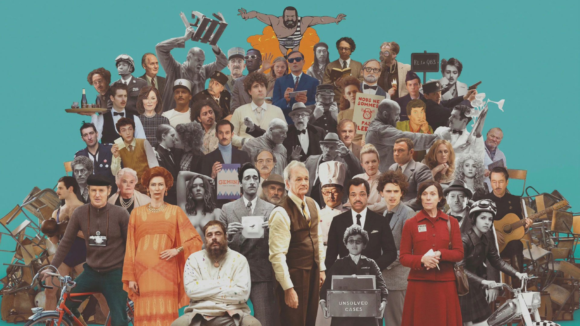 Download Movie The French Dispatch HD Wallpaper