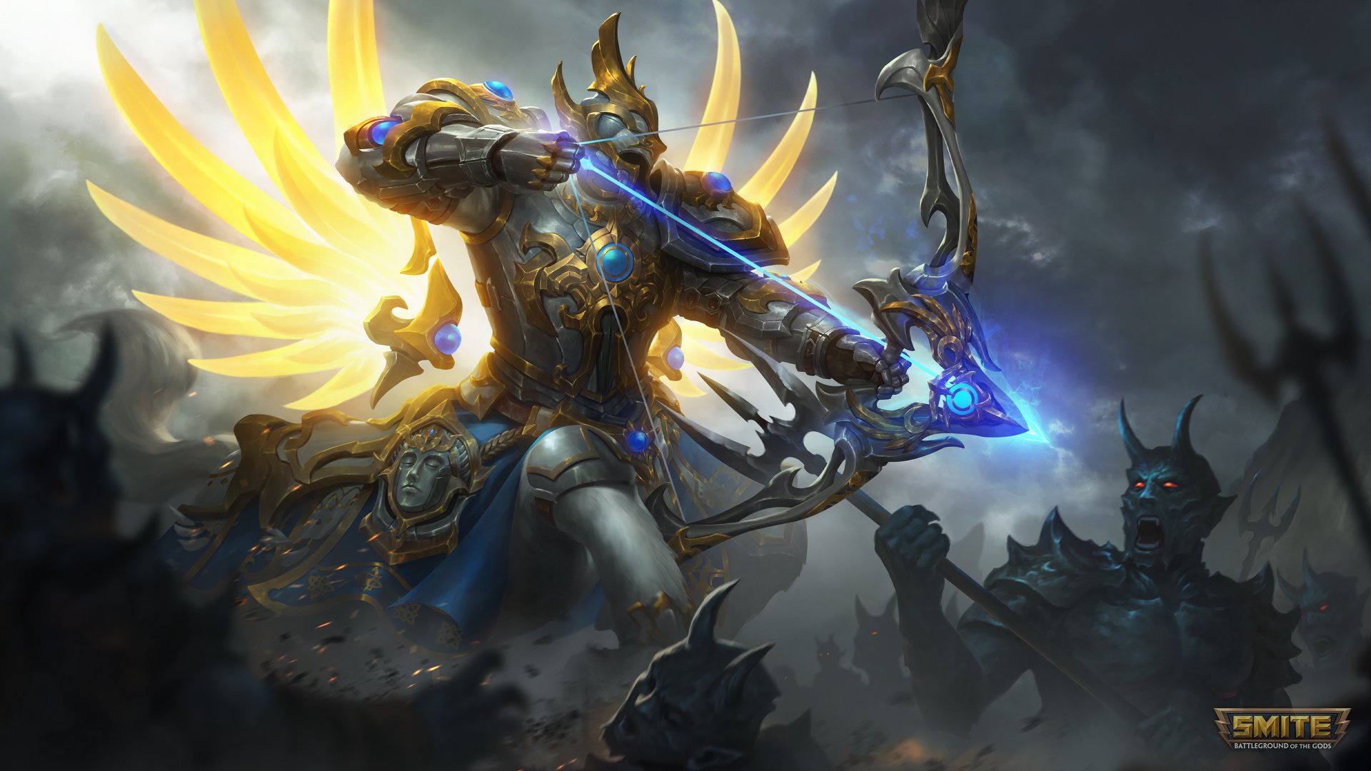 Download Chiron (Smite) Video Game Smite 4k Ultra HD Wallpaper