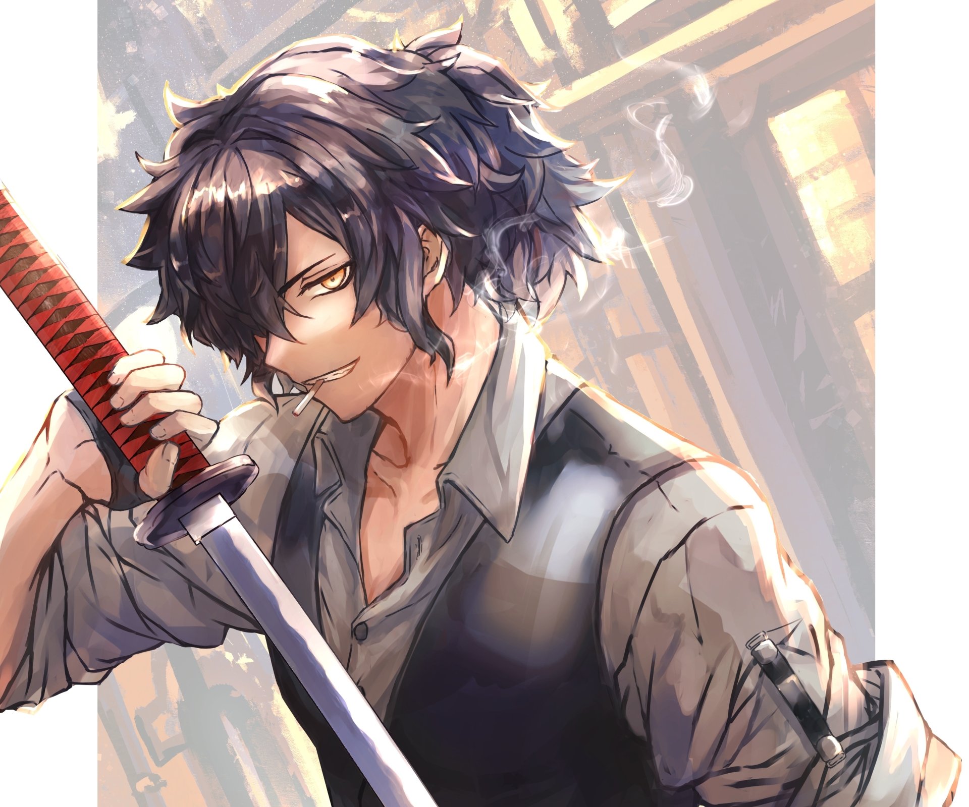 Download Assassin (Fate/KOHA-ACE) Anime Fate/KOHA-ACE HD Wallpaper