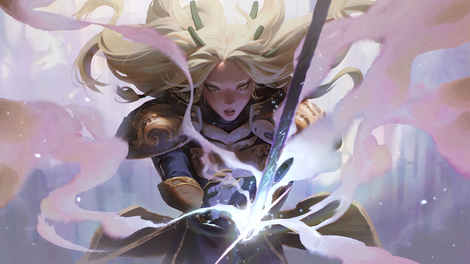 Download Woman Warrior Video Game Kingdom Hearts 4k Ultra HD Wallpaper by Dao Trong Le