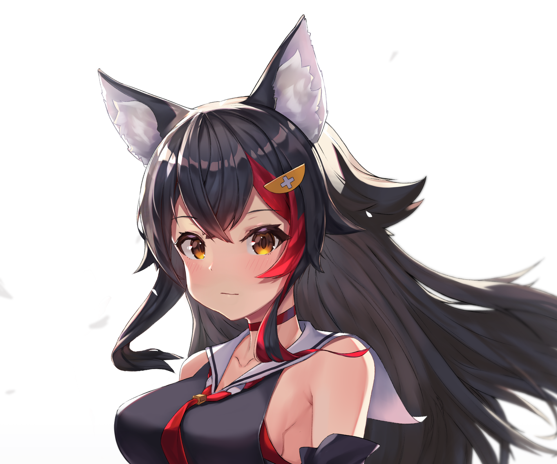 Download Hololive Ookami Mio Anime Virtual Youtuber HD Wallpaper