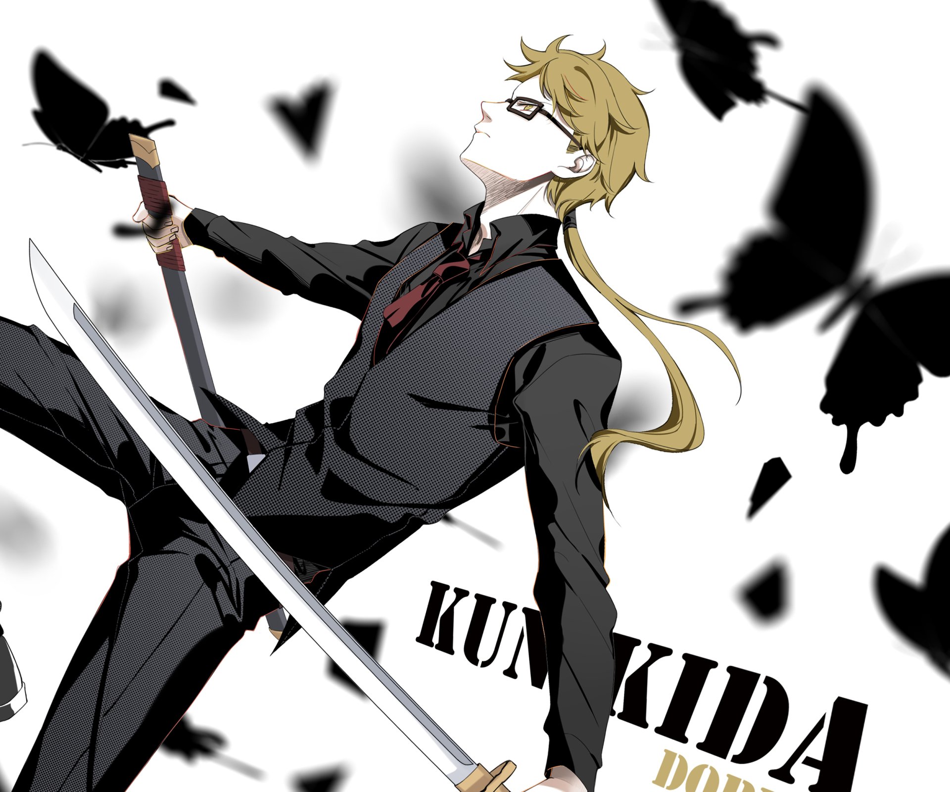 Download Doppo Kunikida Anime Bungou Stray Dogs HD Wallpaper