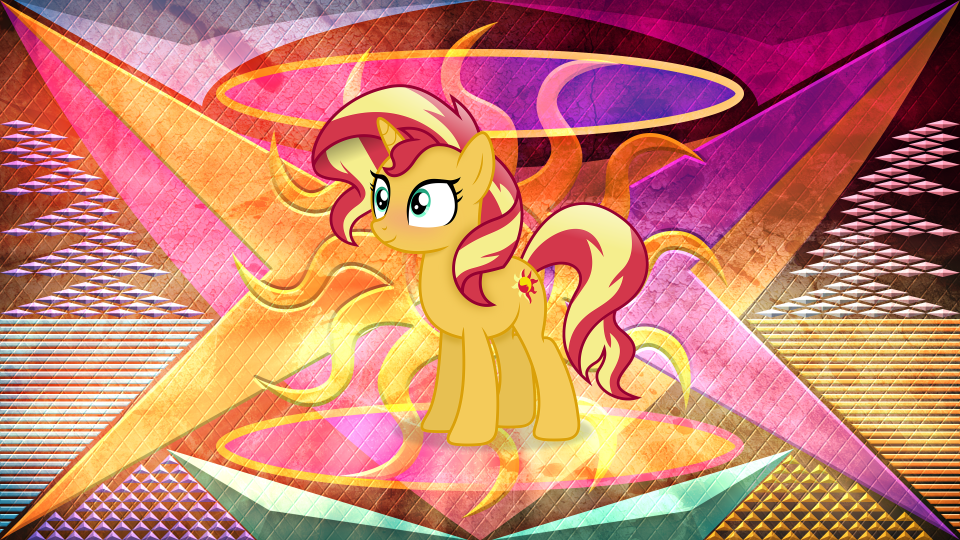 Download Sunset Shimmer TV Show My Little Pony: Friendship Is Magic 4k Ultra HD Wallpaper