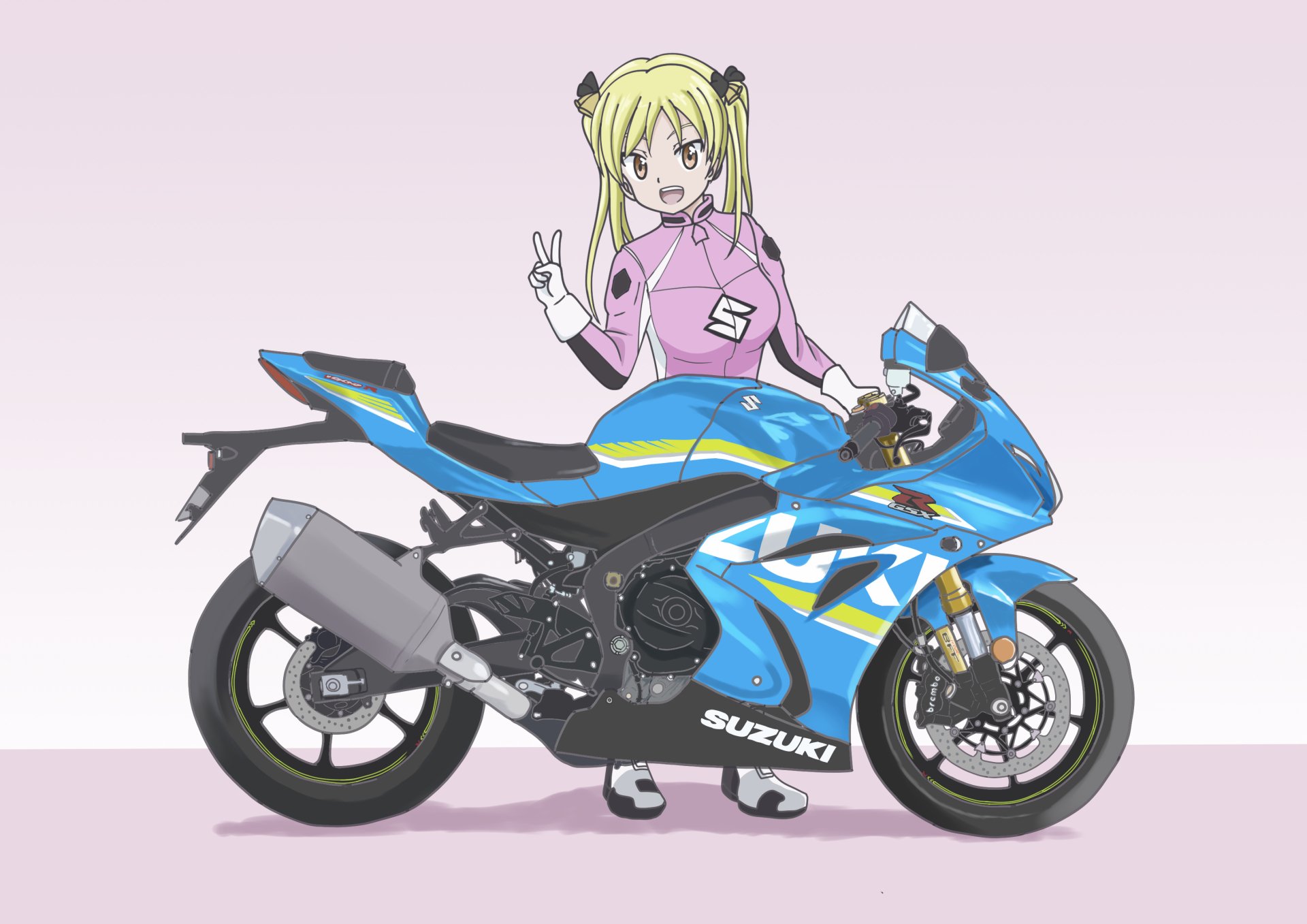 Download Rin Suzunoki Anime Bakuon!! HD Wallpaper