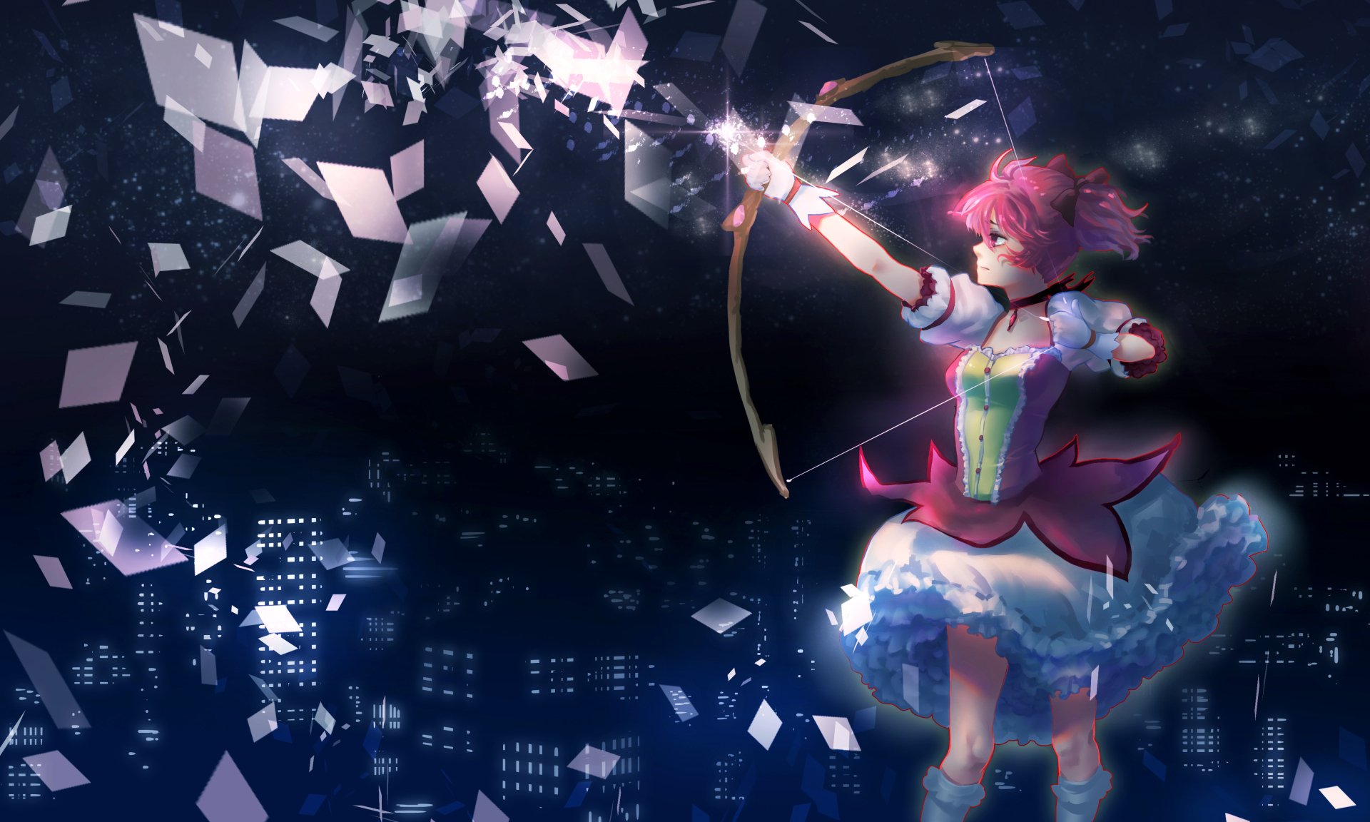 Download Madoka Kaname Anime Puella Magi Madoka Magica 4k Ultra HD Wallpaper