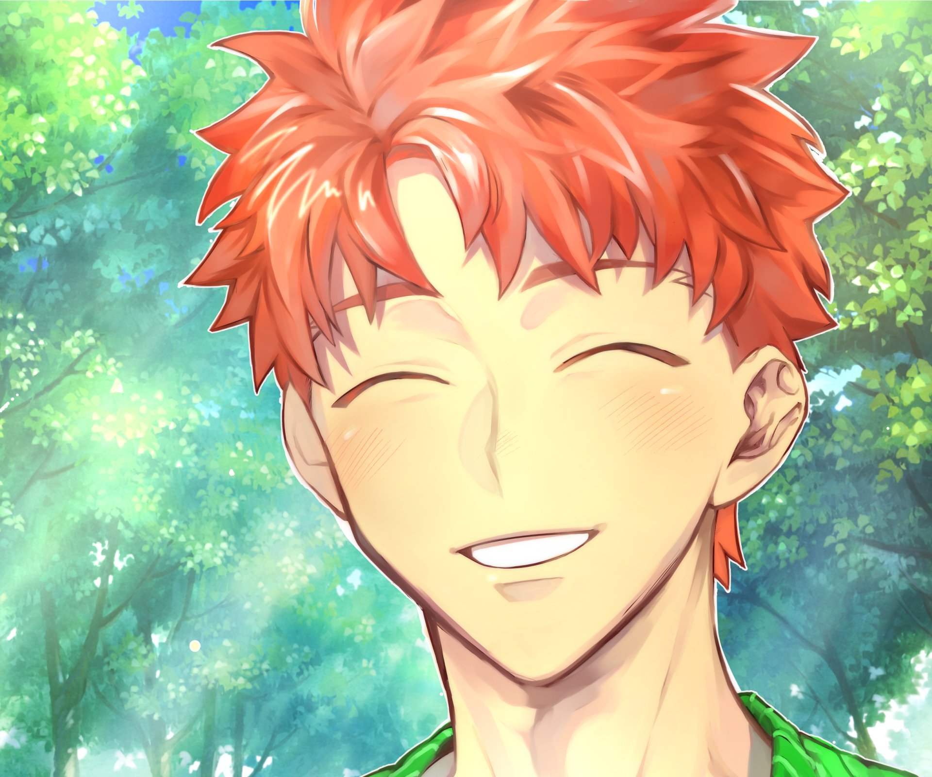 Download Shirou Emiya Anime Fate/Stay Night HD Wallpaper