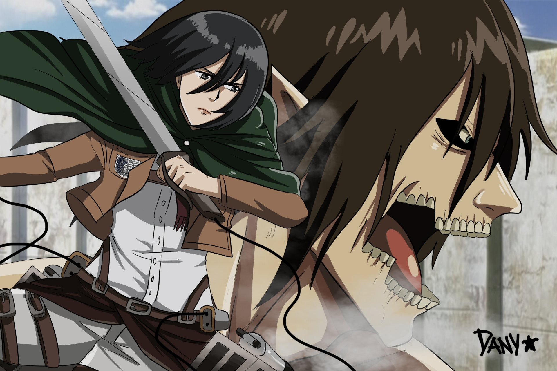 Anime Attack On Titan HD Wallpaper