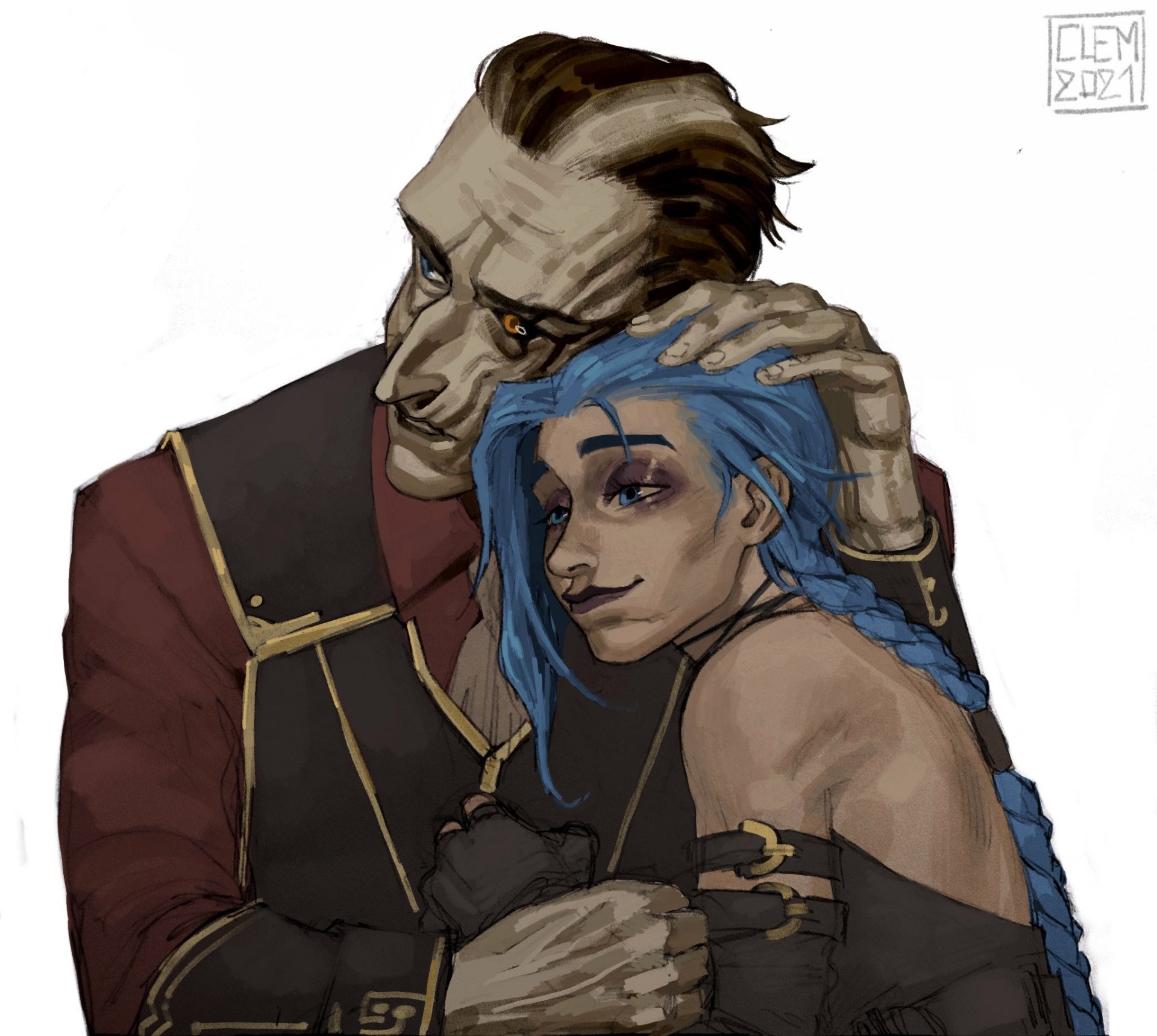 Download Silco (League Of Legends) Jinx (League Of Legends) TV Show Arcane HD Wallpaper