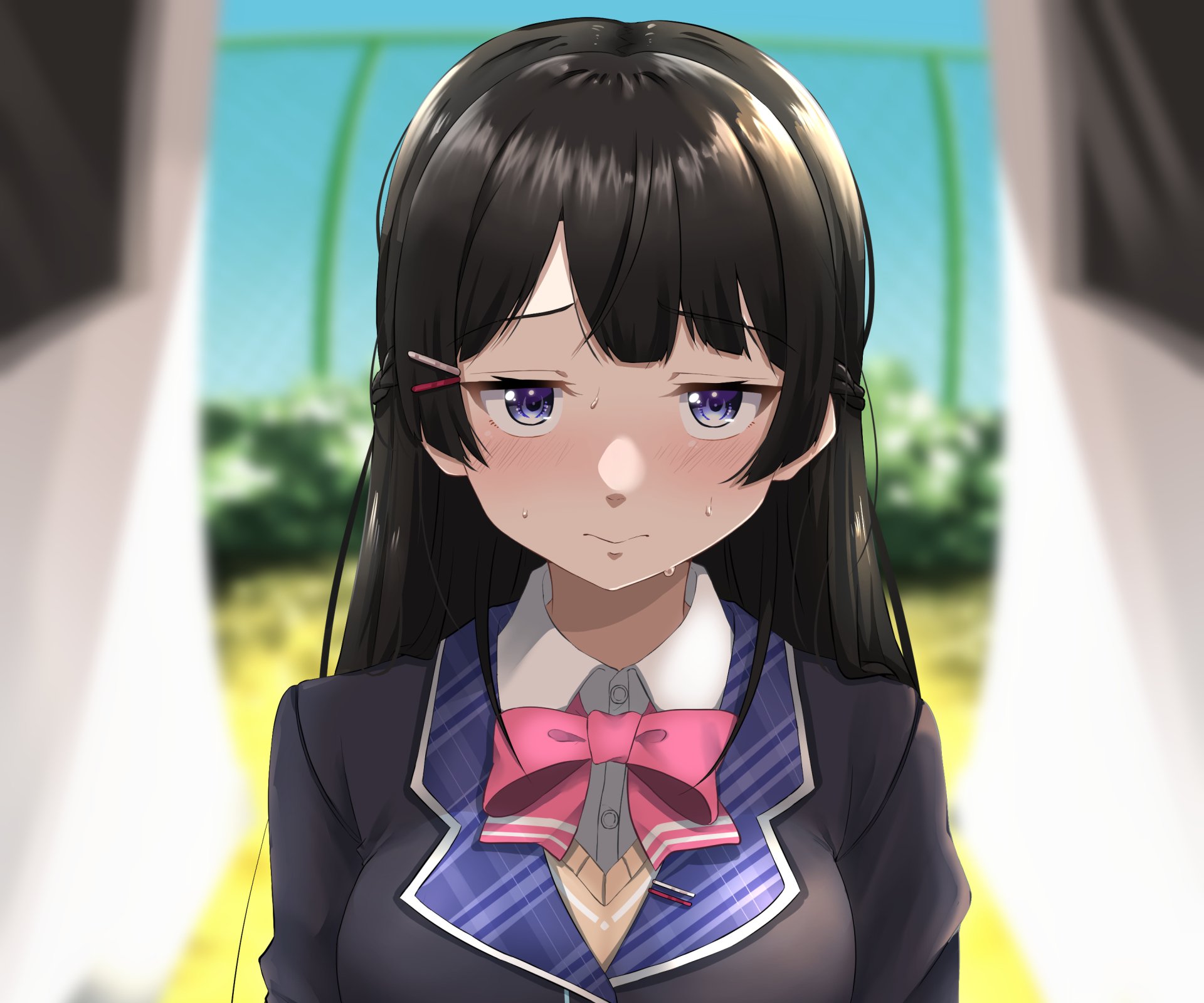 Download Nijisanji Tsukino Mito Anime Virtual Youtuber HD Wallpaper