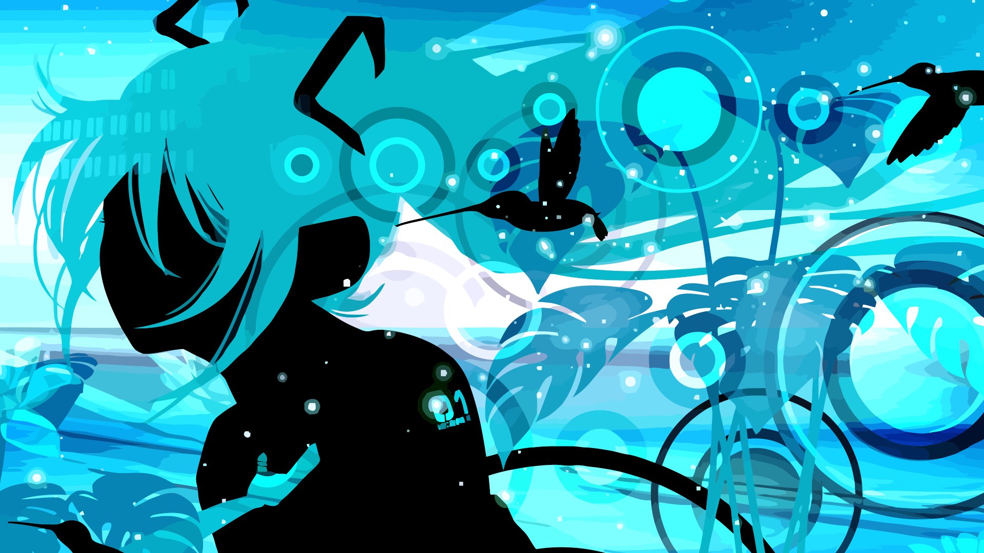 Download Hatsune Miku Anime Vocaloid HD Wallpaper