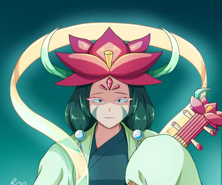 Lotus Dragon Cookie (Cookie Run) video game Cookie Run: OvenBreak HD Desktop Wallpaper | Background Image