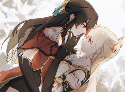 Ningguang (Genshin Impact) Beidou (Genshin Impact) video game Genshin Impact HD Desktop Wallpaper | Background Image