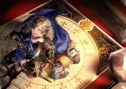 Melanie (Voice Of Cards) Mar (Voice Of Cards) Ash (Voice Of Cards) video game Voice of Cards: The Isle Dragon Roars HD Desktop Wallpaper | Background Image