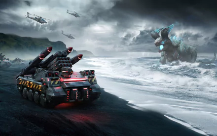monster video game Instant War HD Desktop Wallpaper | Background Image