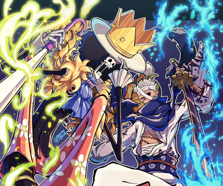 Brook (One Piece) Ryuma (One Piece) Anime One Piece HD Desktop Wallpaper | Background Image