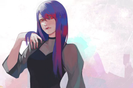 Rize Kamishiro Anime Tokyo Ghoul HD Desktop Wallpaper | Background Image