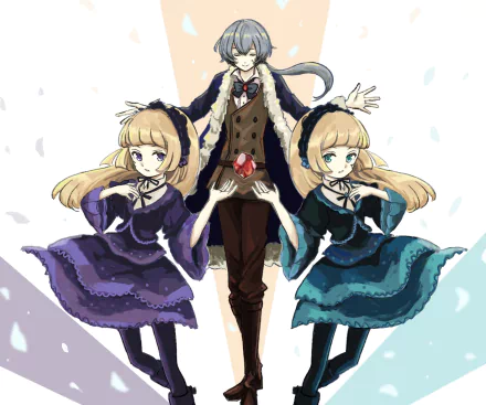 Roman (Sound Horizon) Violette (Sound Horizon) Hortense (Sound Horizon) Anime Sound Horizon HD Desktop Wallpaper | Background Image